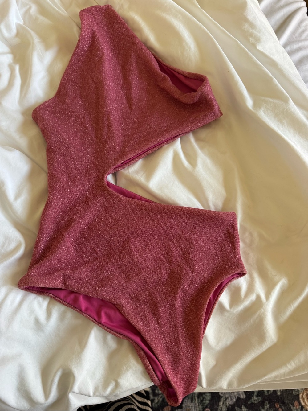 Beach Riot Celine One Piece Bathing Suit in Sugar Plum